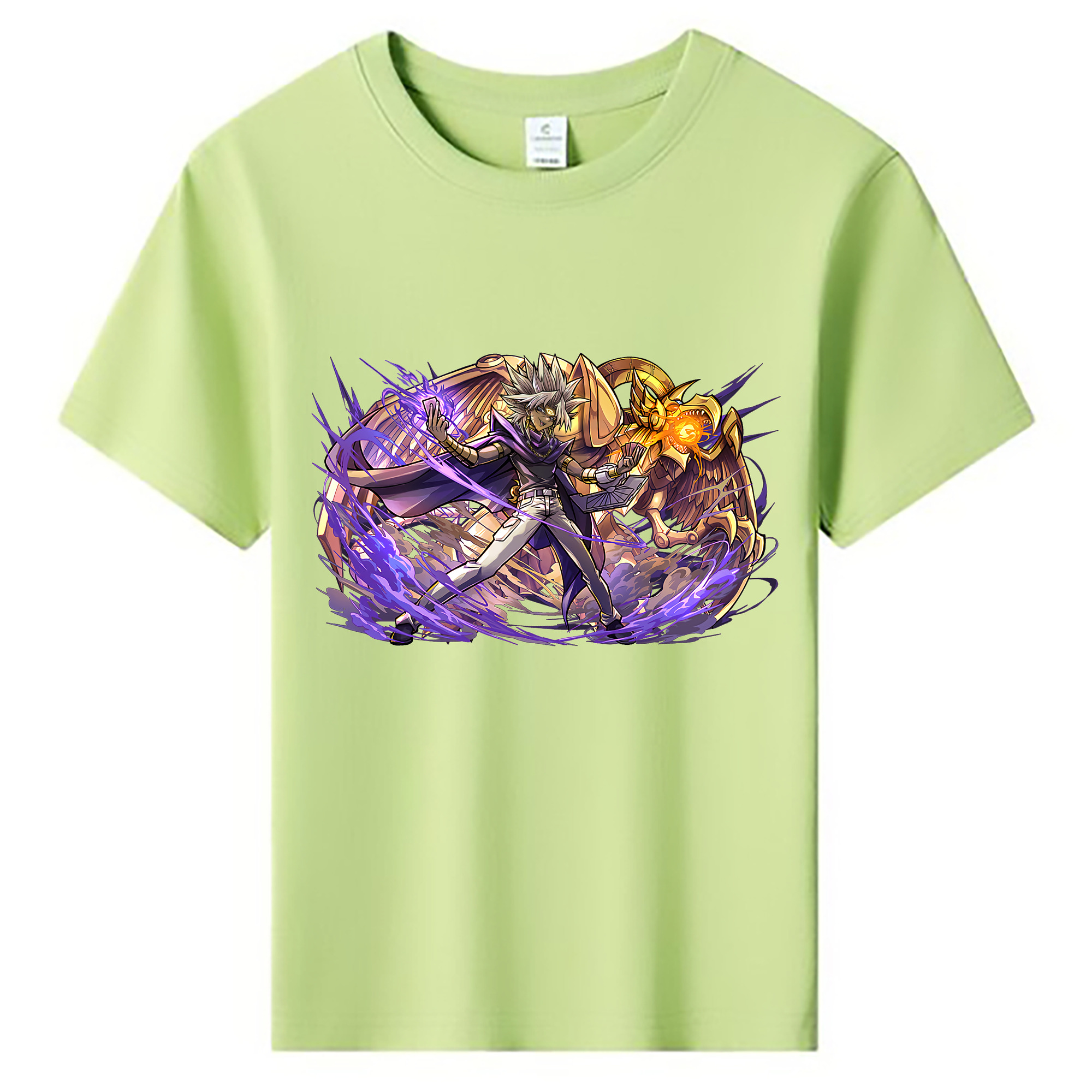 （画像用） 遊☆戯☆王 Yu-Gi-Oh! 綿100％キッズTシャツ（フロントプリント）
